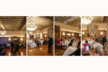 wedding toasts during a Detroit Athletic Club reception