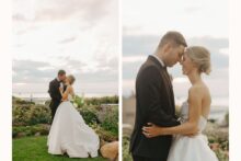 perry hotel wedding couple portraits at sunset