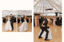 First dance moments captured at a Perry Hotel wedding in a fine art documentary style
