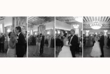 emotional parent dances at a DAC wedding