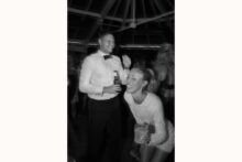 Bride and groom dancing the night away at the Perry Hotel in Petoskey